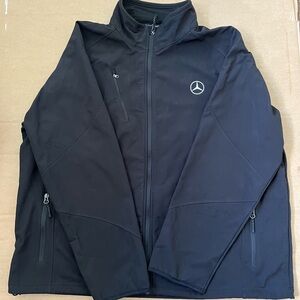 Mercedes Benz  Men’s Black Softshell Jacket